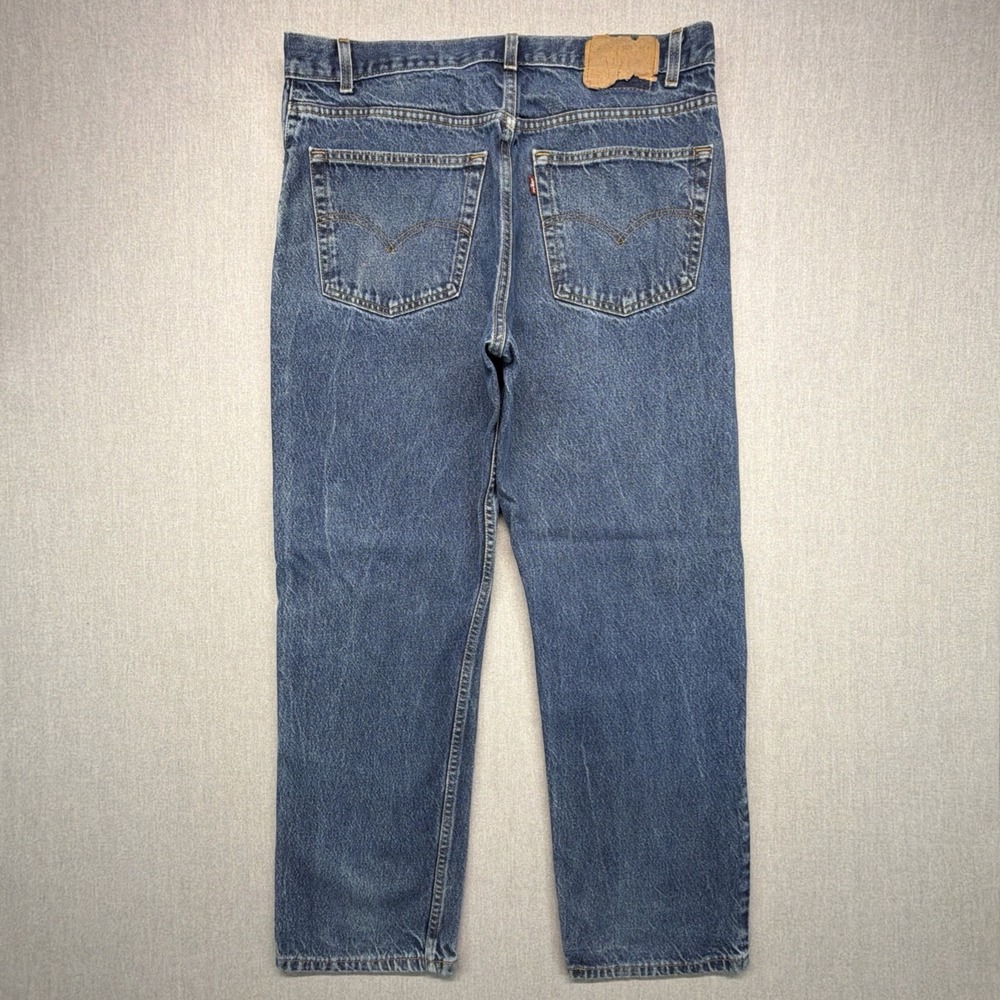 Vintage Levi 505 Jeans Straight Leg 38x30 (Fits 36x28) Made In USA